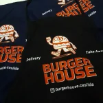 Delantales estampados para Burger House