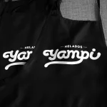 Delantales personalizados para Helados Yampi