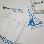Remeras personalizadas para Frente Joven Rosario